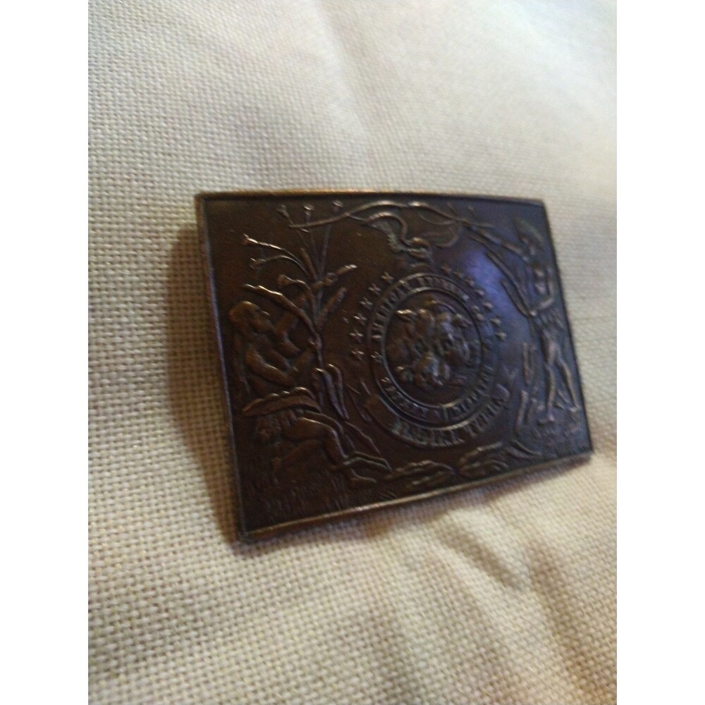 American Express and Co. Safety Dispatch Vintage Belt Buckle